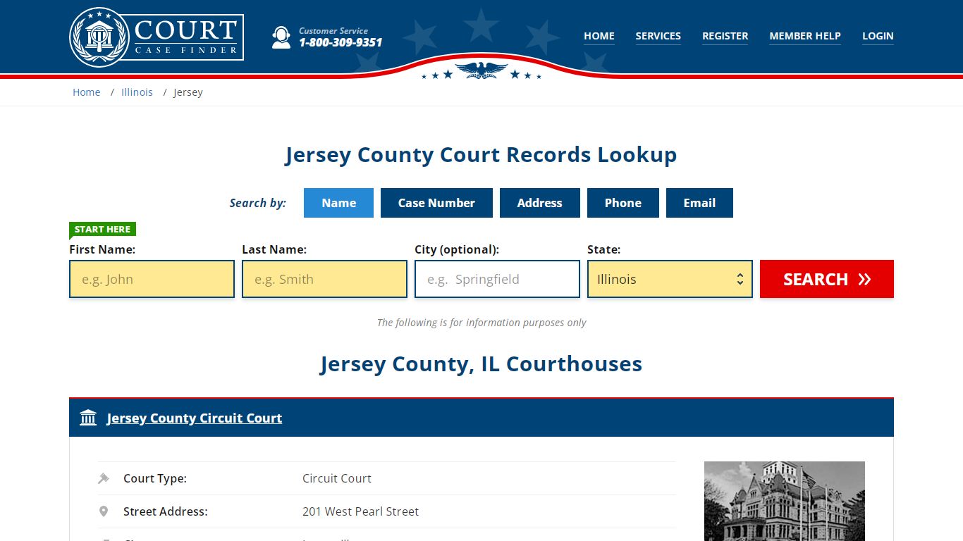 Jersey County Court Records | IL Case Lookup